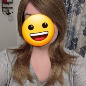 Amore Design Series Synthetic Wig Marble Brown